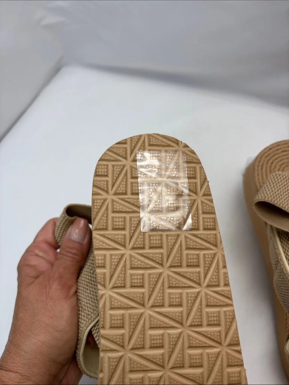 Fashion‎ Women’s 40 Beige Wedge Sandals - Comfortable Summer Platform #420
